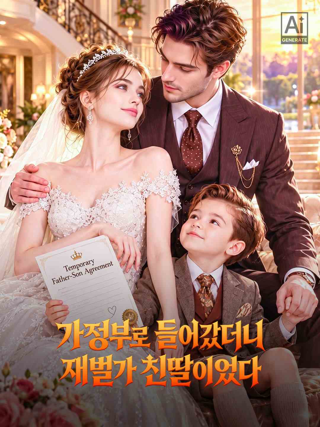 가정부로 들어갔더니 재벌가 친딸이었다